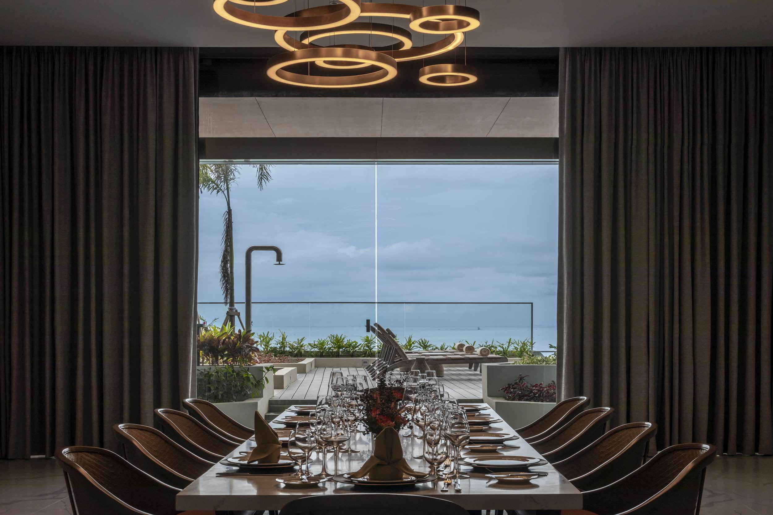 Hotel Dining Area in NUSTAR